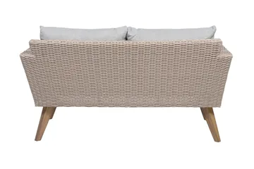 Vittoria Loungegruppe 91 cm - Brun - Hagemøbler & utemiljø - Loungemøbler - Loungegrupper