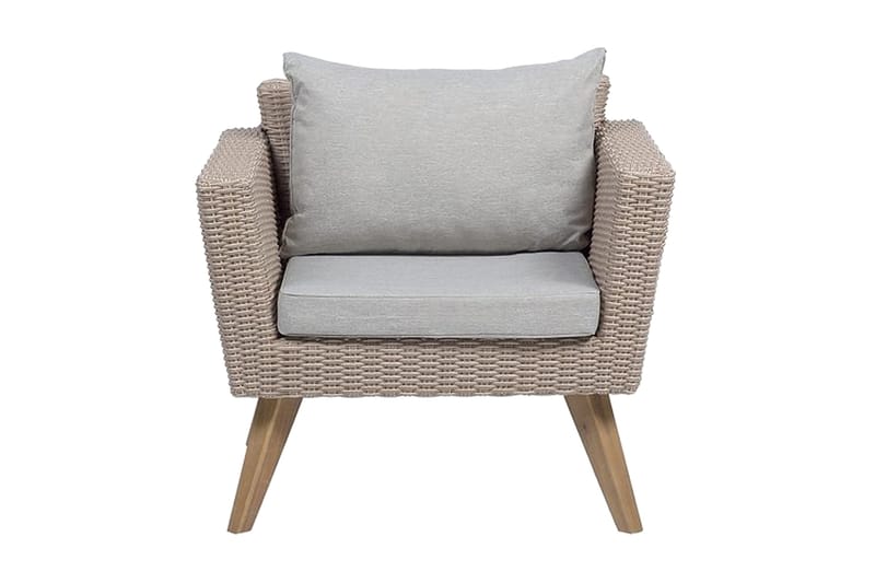 Vittoria Loungegruppe - Tre / Natur - Hagemøbler & utemiljø - Loungemøbler - Loungegrupper