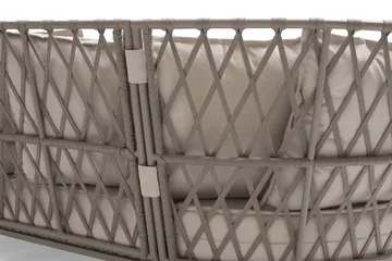 Loungesofa Hillerstorp Jet Set 3-seter - Beige - Hagemøbler & utemiljø - Loungemøbler - Loungesofaer