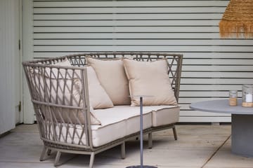 Loungesofa Hillerstorp Jet Set 3-seter - Beige - Hagemøbler & utemiljø - Loungemøbler - Loungesofaer