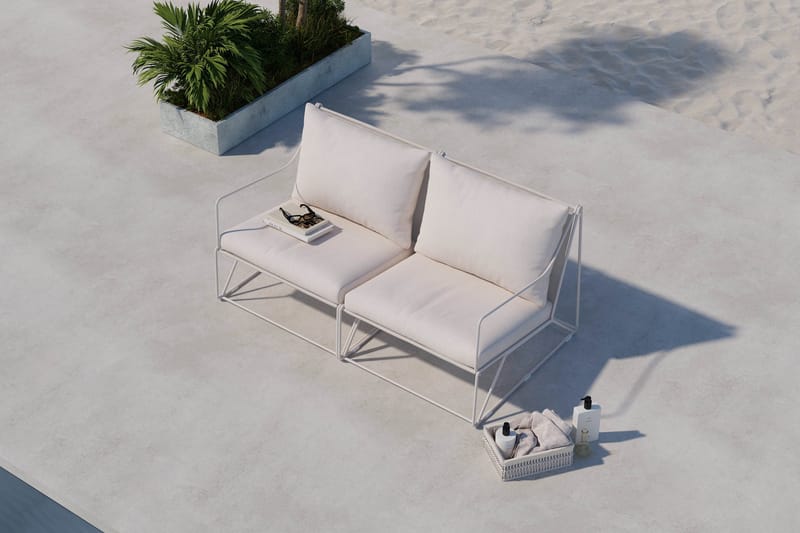 Loungesofa Usteryd 2-seters - Hagemøbler & utemiljø - Loungemøbler - Loungesofaer