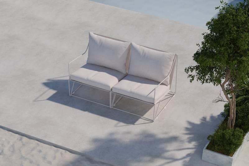 Loungesofa Usteryd 2-seters - Hagemøbler & utemiljø - Loungemøbler - Loungesofaer