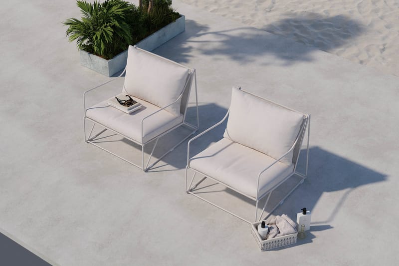 Loungesofa Usteryd 2-seters - Hagemøbler & utemiljø - Loungemøbler - Loungesofaer