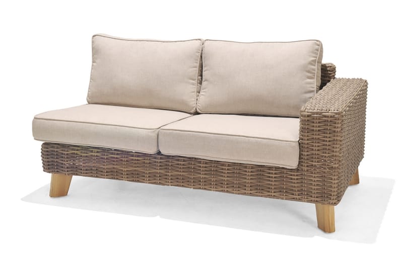 2-seter Sofa Bahamas Venstre - Beige - Loungesofaer - Balkongsofa - Utesofa