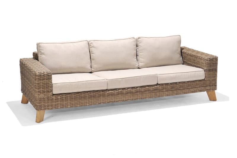 3-seter Sofa Bahamas - Beige - Loungesofaer - Utesofa