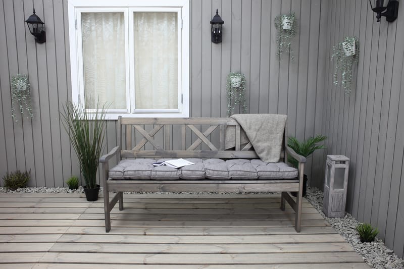 3-seter Sofa Olivo - Grå - Loungesofaer - Utesofa