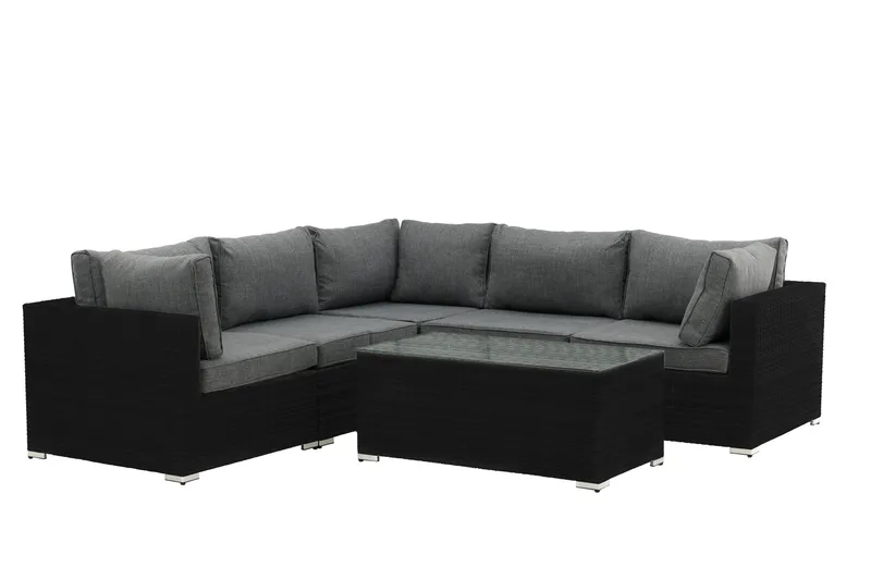 Amazon Loungesofa, Svart