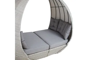 Ascot Dagseng 118x215xH187 cm Grå - Hagemøbler & utemiljø - Loungemøbler - Loungesofaer