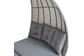 Ascot Dagseng 118x215xH187 cm Grå - Hagemøbler & utemiljø - Loungemøbler - Loungesofaer