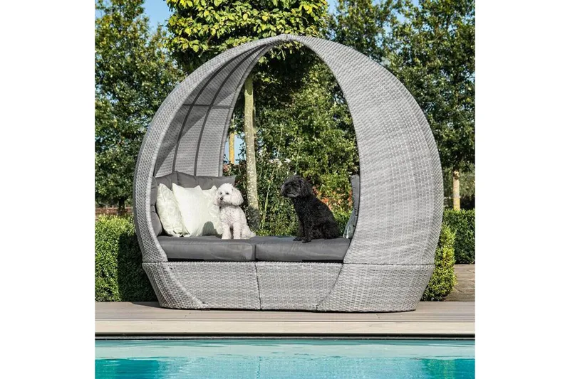 Ascot Dagseng 118x215xH187 cm Grå - Hagemøbler & utemiljø - Loungemøbler - Loungesofaer