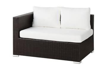 Calizza Loungegruppe Kunstrotting - Brun - Hagemøbler & utemiljø - Loungemøbler - Loungesofaer