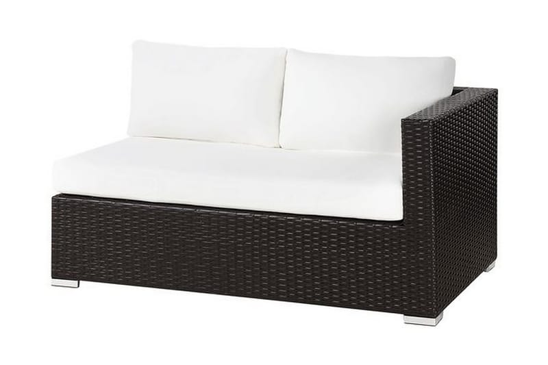 Calizza Loungegruppe Kunstrotting - Brun - Hagemøbler & utemiljø - Loungemøbler - Loungesofaer