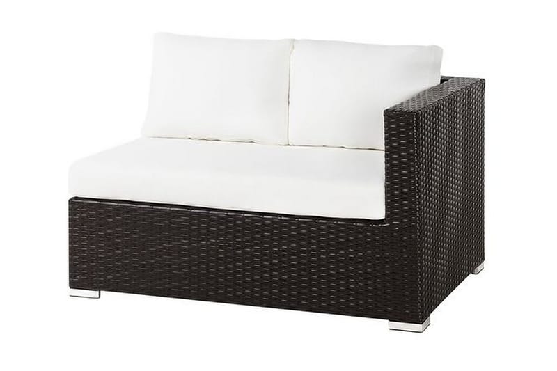 Calizza Loungegruppe Kunstrotting - Brun - Hagemøbler & utemiljø - Loungemøbler - Loungesofaer