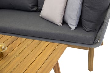 Chania Hjørnesofa - Grå - Hagemøbler & utemiljø - Utesofa - Hagesofa & hagebenk