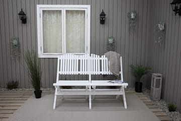 Delpino Sofa - Hvit - Hagemøbler & utemiljø - Loungemøbler - Loungesofaer