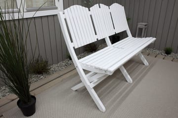 Delpino Sofa - Hvit - Hagemøbler & utemiljø - Loungemøbler - Loungesofaer