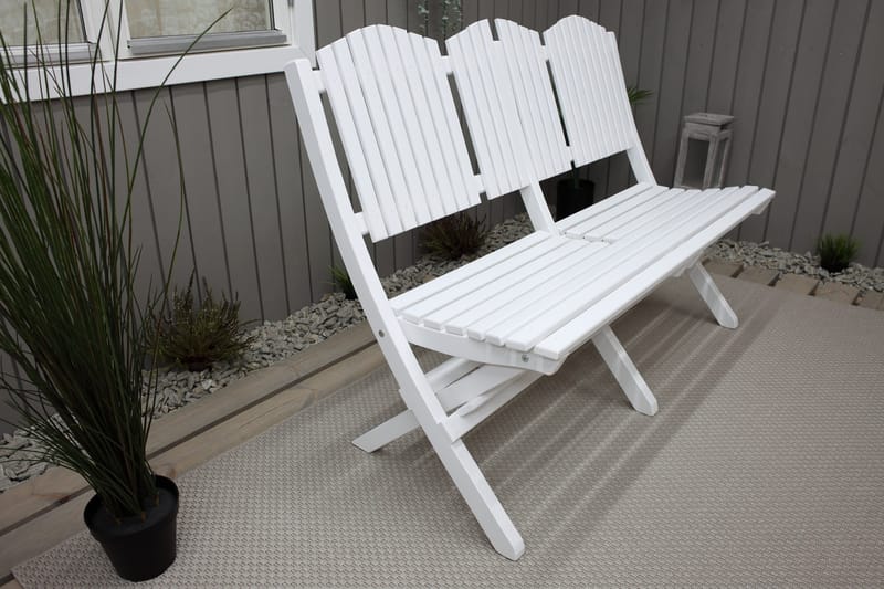 Delpino Sofa - Hvit - Hagemøbler & utemiljø - Loungemøbler - Loungesofaer