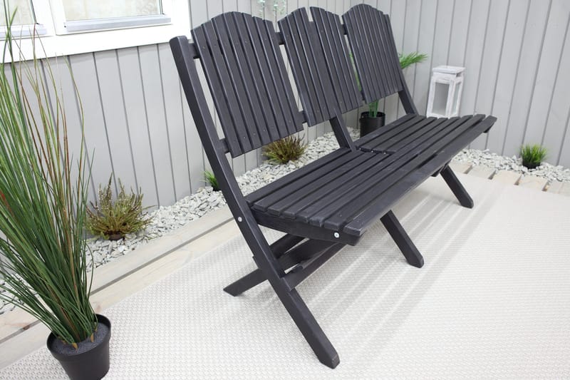 Delpino Sofa - Kaffesvart - Hagemøbler & utemiljø - Loungemøbler - Loungesofaer