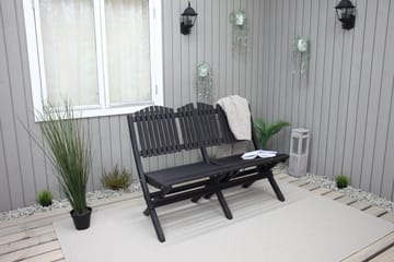 Delpino Sofa - Kaffesvart - Hagemøbler & utemiljø - Loungemøbler - Loungesofaer