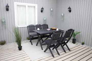 Delpino Sofa - Kaffesvart - Hagemøbler & utemiljø - Loungemøbler - Loungesofaer