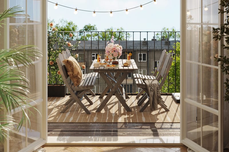 Delpino Sofagruppe - Grå - Hagemøbler & utemiljø - Loungemøbler - Loungesofaer