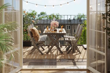 Delpino Sofagruppe - Grå - Hagemøbler & utemiljø - Hagegruppe - Spisegrupper hage