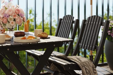 Delpino Sofagruppe - Kaffesvart - Hagemøbler & utemiljø - Loungemøbler - Loungesofaer