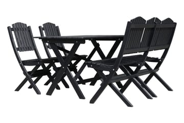 Delpino Sofagruppe - Kaffesvart - Hagemøbler & utemiljø - Loungemøbler - Loungesofaer