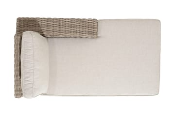 hamas Sofa med Armlene Venstre - Beige - Hagemøbler & utemiljø - Loungemøbler - Loungesofaer