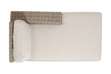 hamas Sofa med Armlene Venstre - Beige - Hagemøbler & utemiljø - Loungemøbler - Loungesofaer