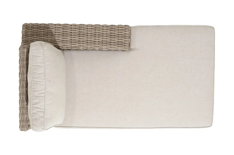 hamas Sofa med Armlene Venstre - Beige - Hagemøbler & utemiljø - Loungemøbler - Loungesofaer