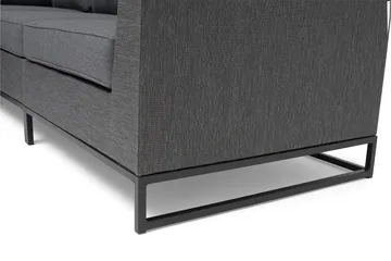 Hillerstorp Adelshamn Hjørnesofa - Grå - Hagemøbler & utemiljø - Loungemøbler - Loungegrupper