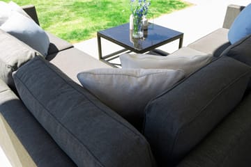 Hillerstorp Adelshamn Hjørnesofa - Grå - Hagemøbler & utemiljø - Loungemøbler - Loungegrupper