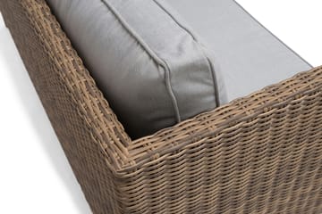 Hillerstorp Fyrsnäs 3-Seters Sofa - Grå|Brun - Hagemøbler & utemiljø - Loungemøbler - Loungesofaer