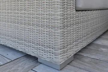 Hillerstorp Hamilton 3-seters utendørs sofa - Grå - Hagemøbler & utemiljø - Loungemøbler - Loungesofaer