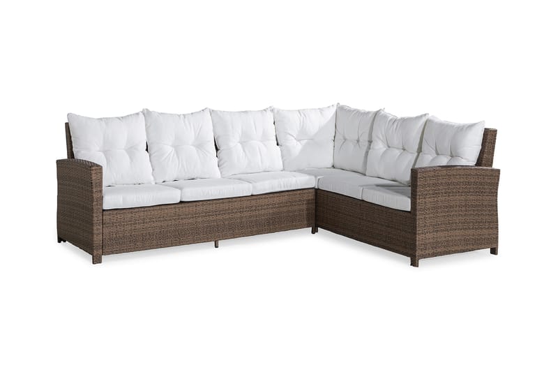 Hjørnesofa James  Høyre - Sand - Hagemøbler & utemiljø - Loungemøbler - Loungesofaer