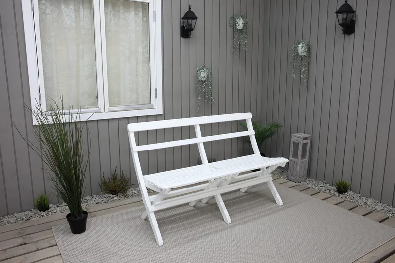 Larios Sofa - Hvit - Hagemøbler & utemiljø - Loungemøbler - Loungesofaer