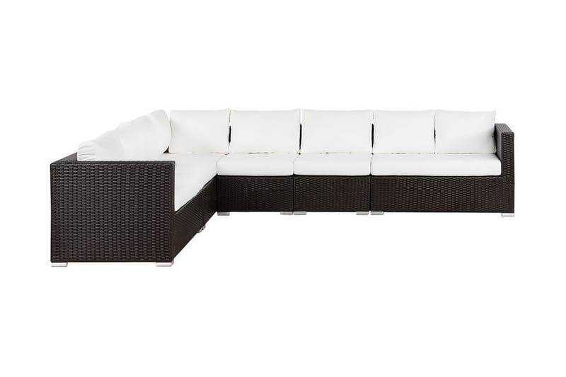 Loungegruppe Argyros Kunstrotting - Brun - Loungesofaer - Utesofa