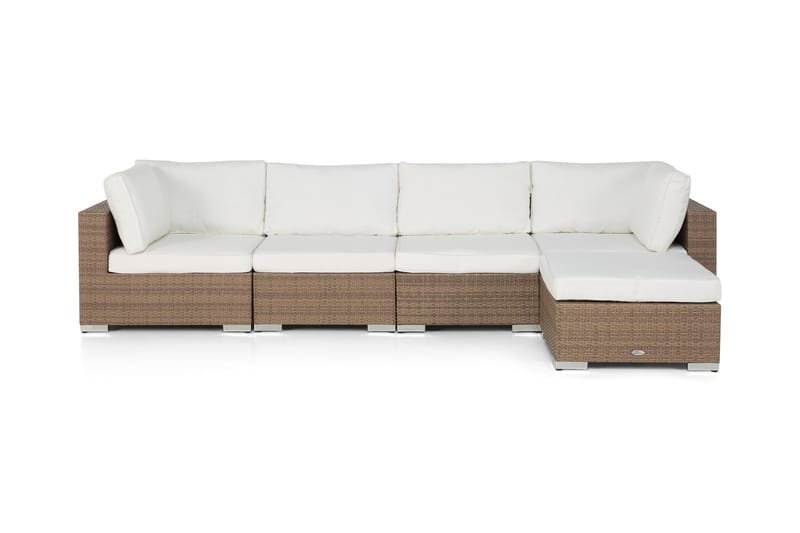 Loungegruppe Bahamas Kunstrotting Sand - Loungesofaer - Utesofa