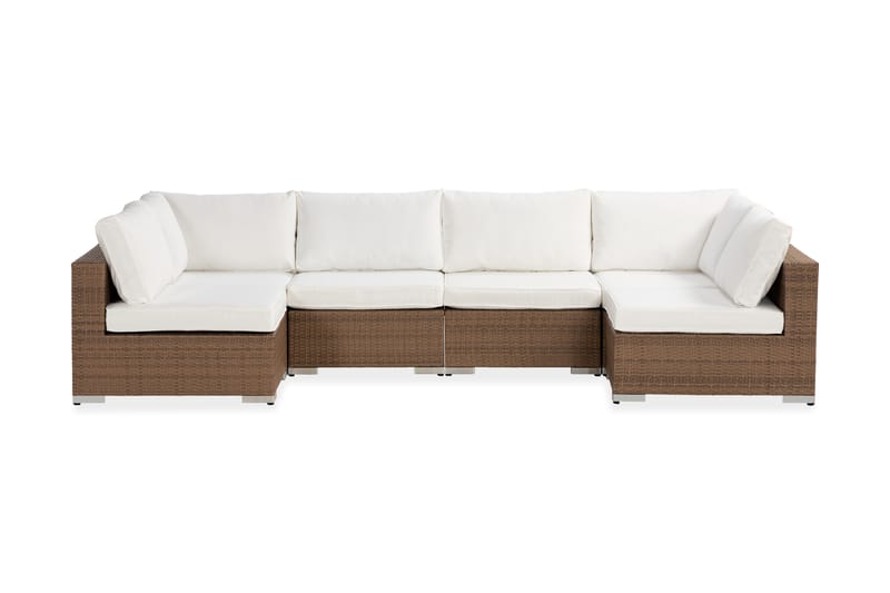 Loungegruppe Bahamas Kunstrotting Sand - Loungesofaer - Utesofa