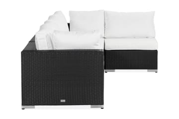 Loungesofa Bahamas Svart - Svart - Hagemøbler & utemiljø - Loungemøbler - Loungesofaer