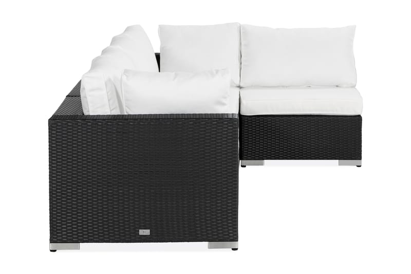 Loungesofa Bahamas Svart - Svart - Hagemøbler & utemiljø - Loungemøbler - Loungesofaer