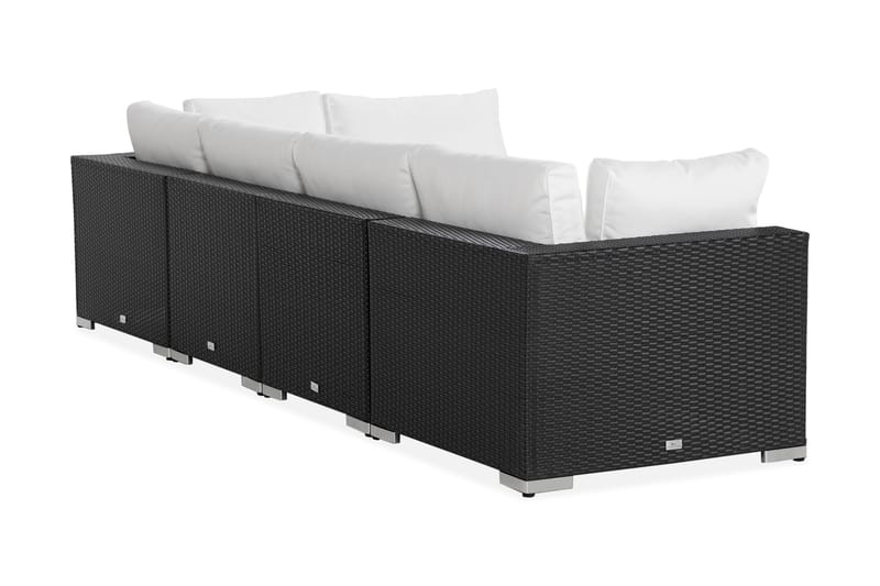 Loungesofa Bahamas Svart - Svart - Hagemøbler & utemiljø - Loungemøbler - Loungesofaer