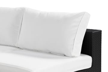Loungesofa Bahamas Svart - Svart - Hagemøbler & utemiljø - Loungemøbler - Loungesofaer