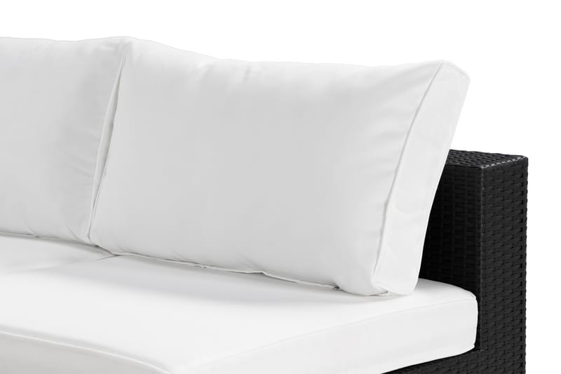 Loungesofa Bahamas Svart - Svart - Hagemøbler & utemiljø - Loungemøbler - Loungesofaer