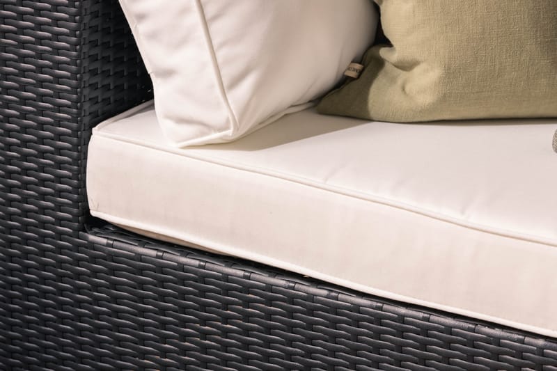 Loungesofa Bahamas Svart - Svart - Hagemøbler & utemiljø - Loungemøbler - Loungesofaer