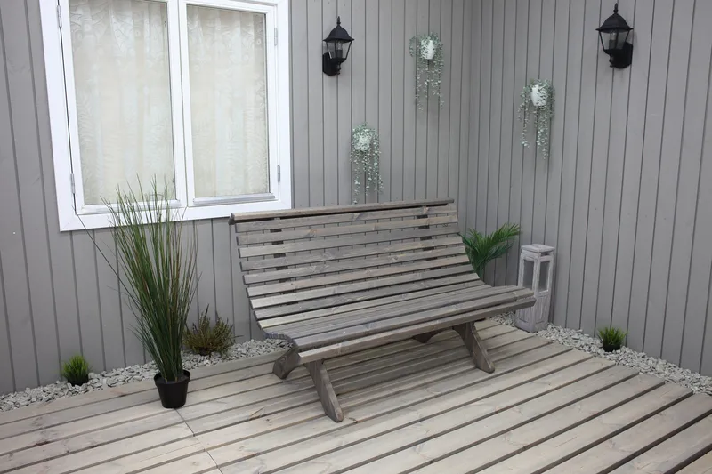 Norvald Benk - Grå - Hagemøbler & utemiljø - Loungemøbler - Loungesofaer