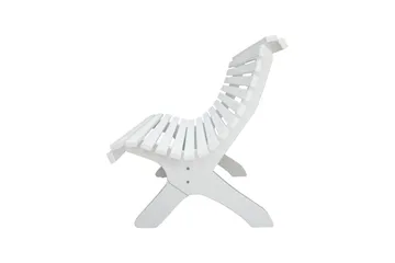 Norvald Hagebenk 140 cm - Hvit - Hagemøbler & utemiljø - Loungemøbler - Loungesofaer