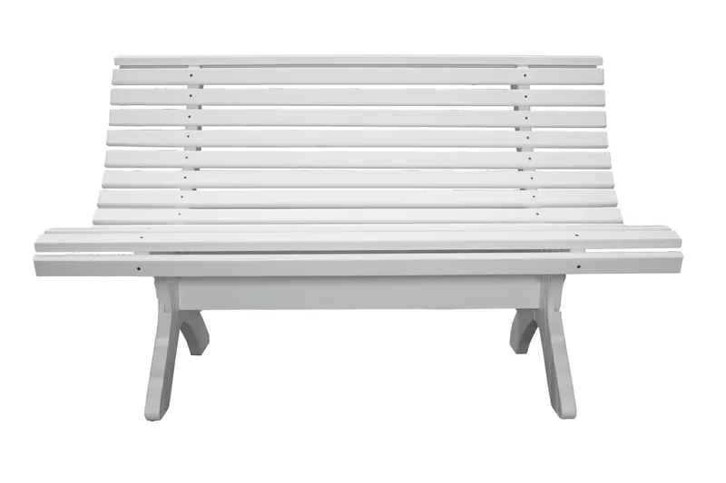 Norvald Hagebenk 140 cm - Hvit - Hagemøbler & utemiljø - Loungemøbler - Loungesofaer