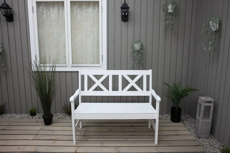 Olivo 2-seter Sofa - Hvit - Hagemøbler & utemiljø - Loungemøbler - Loungesofaer